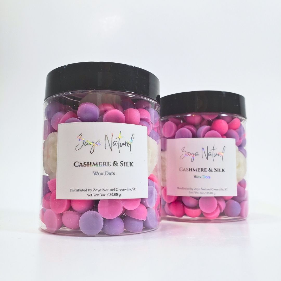 Cashmere and Silk Wax Dots